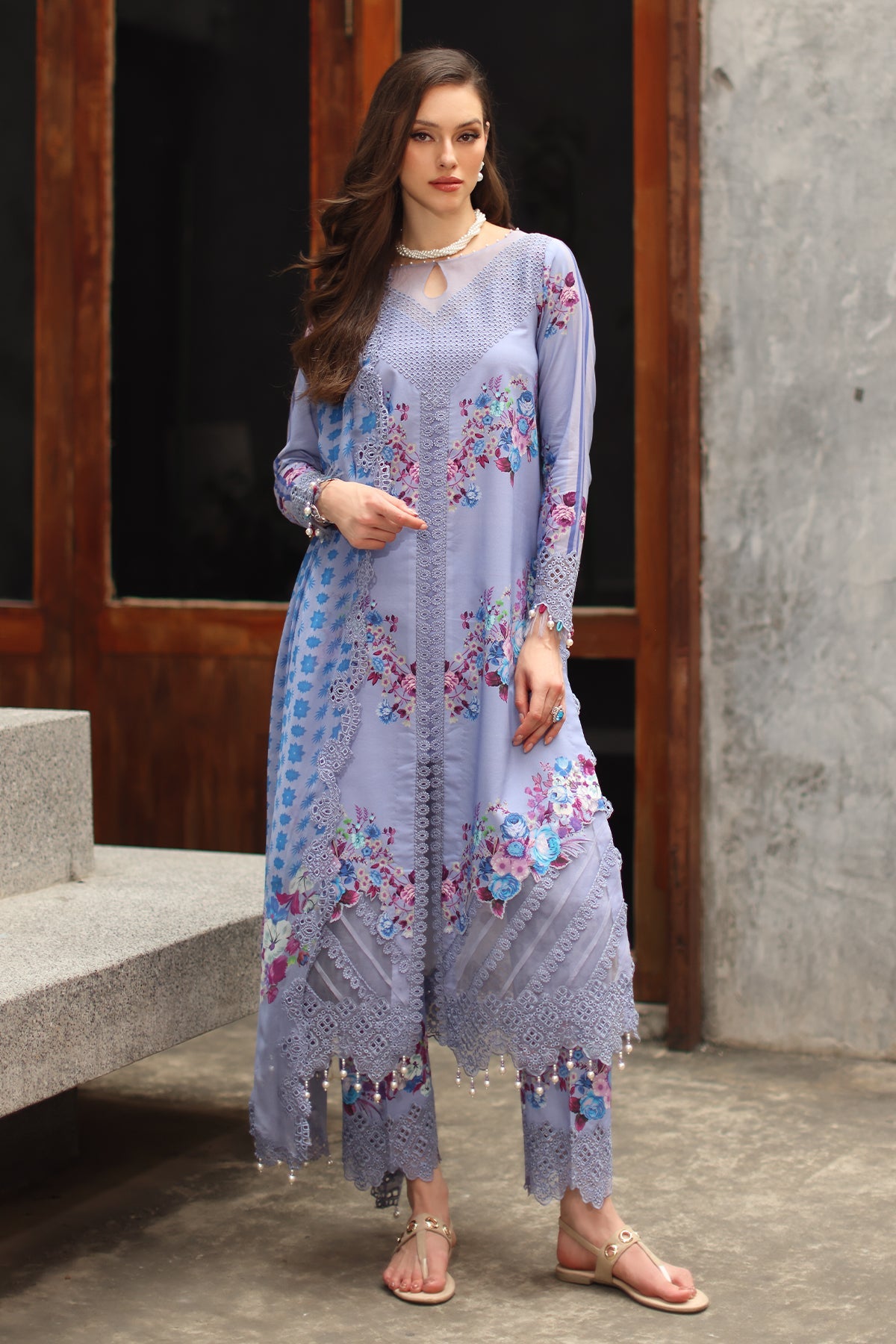 3-PC Unstitched Lawn Collection CS6-09 | SIGNATURE LAWN COLLECTION 2026 | CHARIZMA