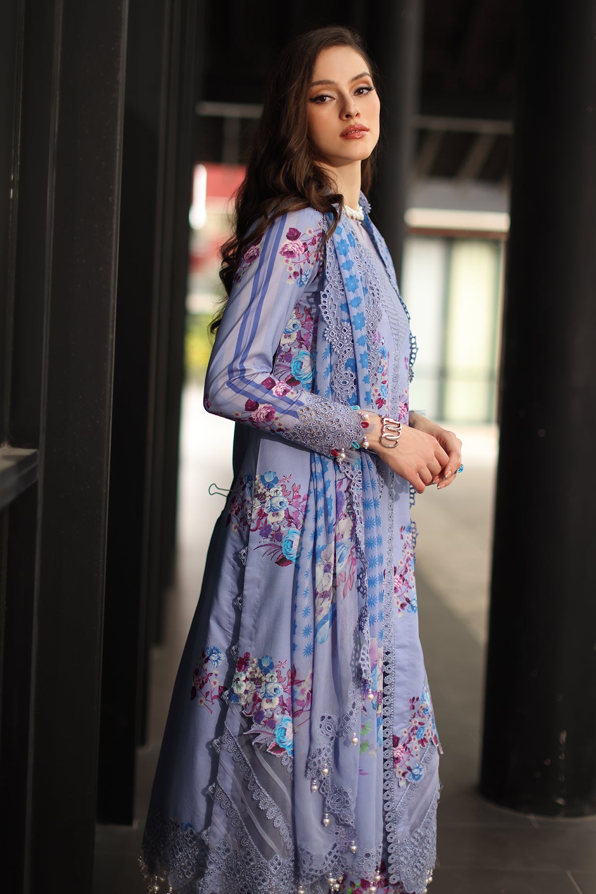 3-PC Unstitched Lawn Collection CS6-09 | SIGNATURE LAWN COLLECTION 2026 | CHARIZMA