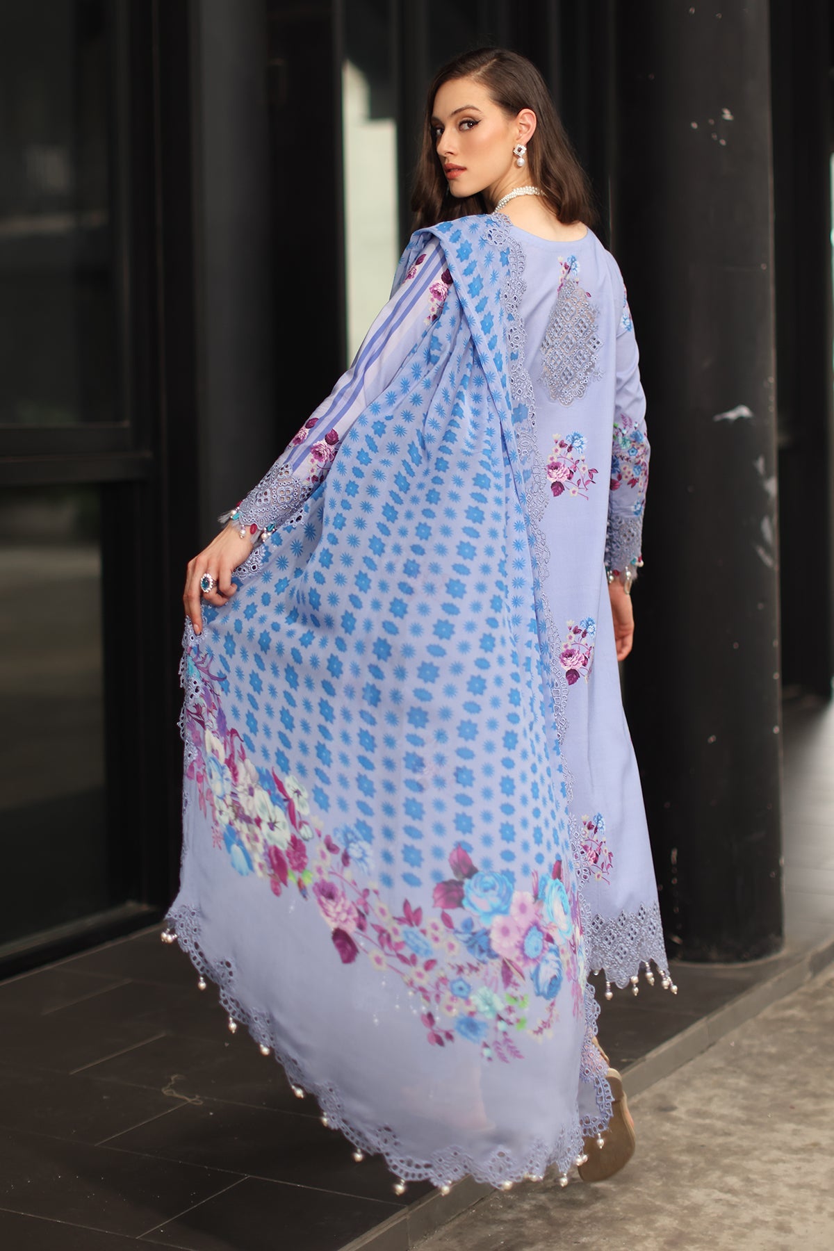 3-PC Unstitched Lawn Collection CS6-09 | SIGNATURE LAWN COLLECTION 2026 | CHARIZMA
