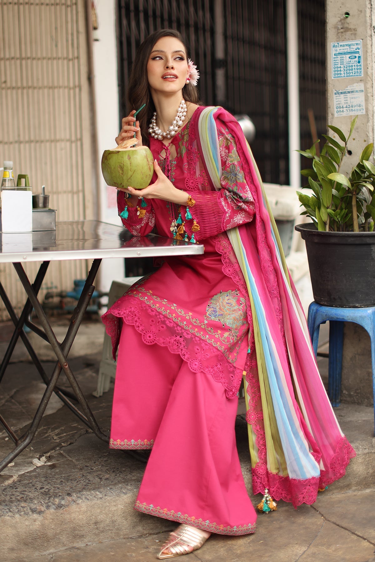 3-PC Unstitched Lawn Collection CS6-04 | SIGNATURE LAWN COLLECTION 2026 | CHARIZMA