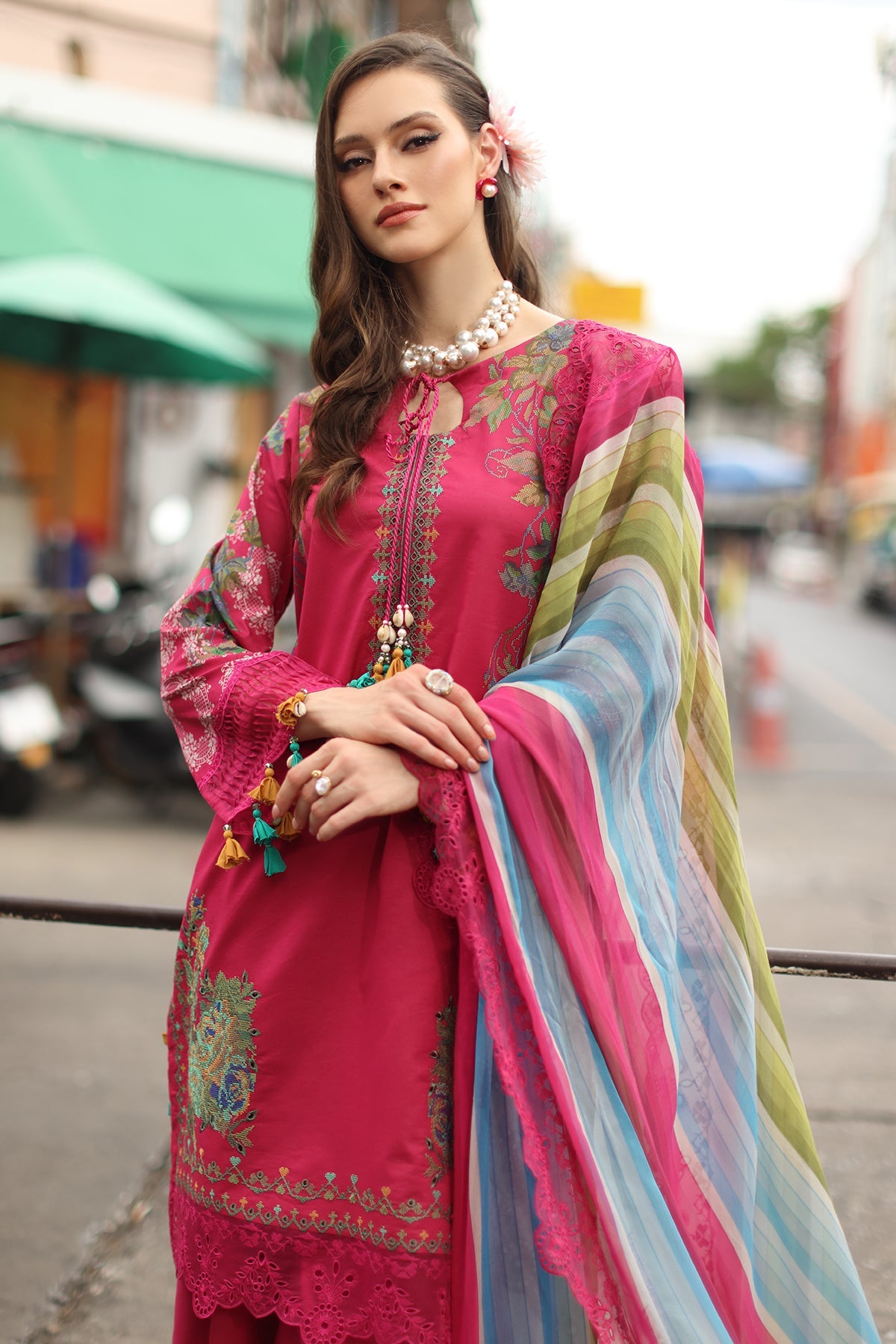 3-PC Unstitched Lawn Collection CS6-04 | SIGNATURE LAWN COLLECTION 2026 | CHARIZMA