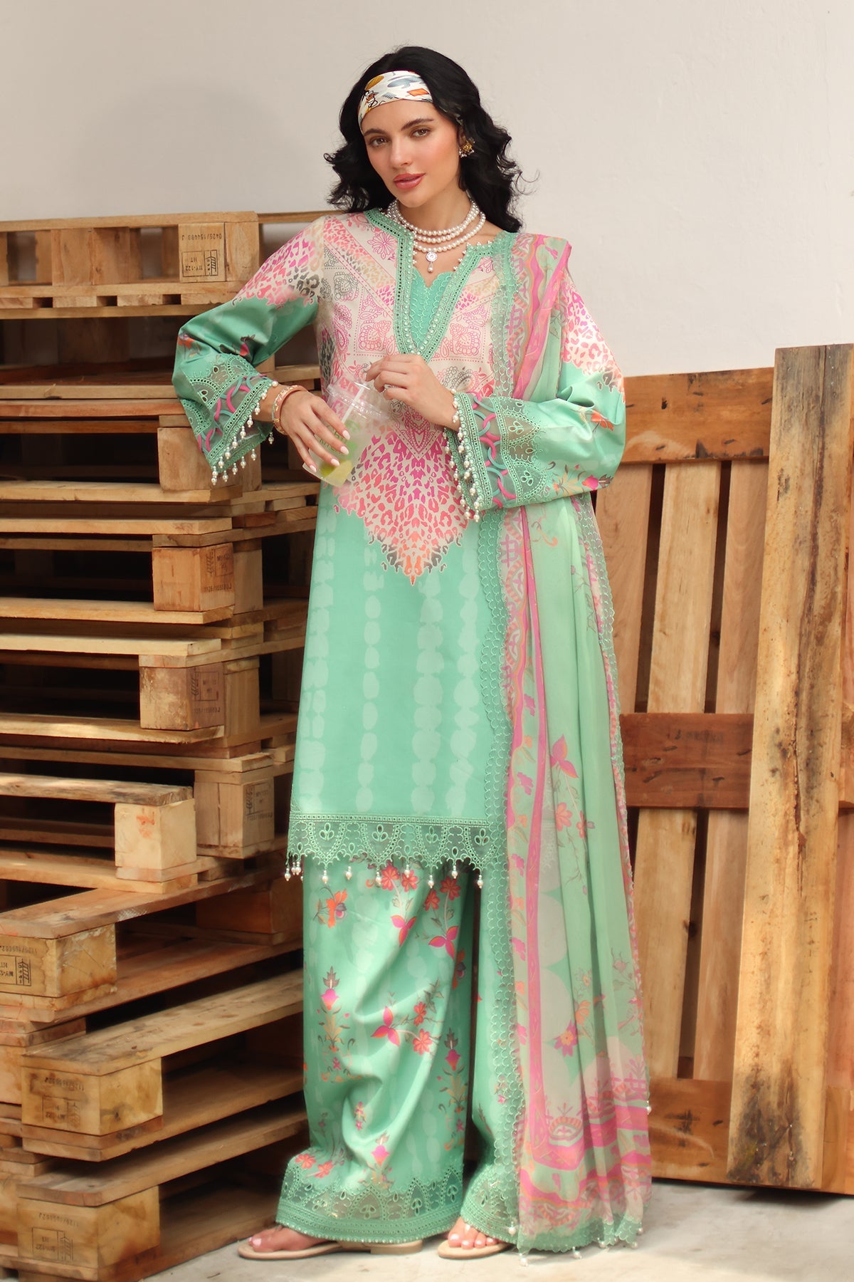 3-PC Unstitched Lawn Collection CS6-05 | SIGNATURE LAWN COLLECTION 2026 | CHARIZMA