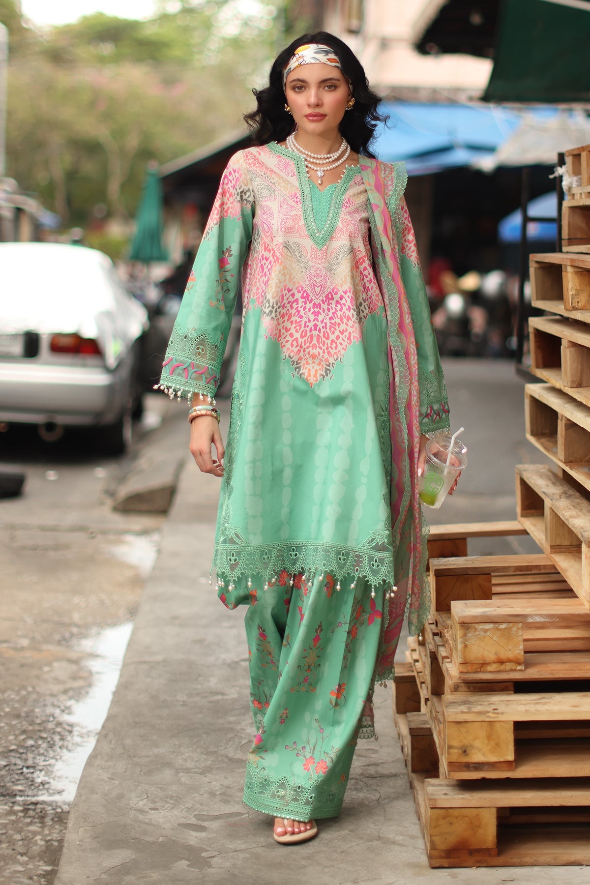 3-PC Unstitched Lawn Collection CS6-05 | SIGNATURE LAWN COLLECTION 2026 | CHARIZMA