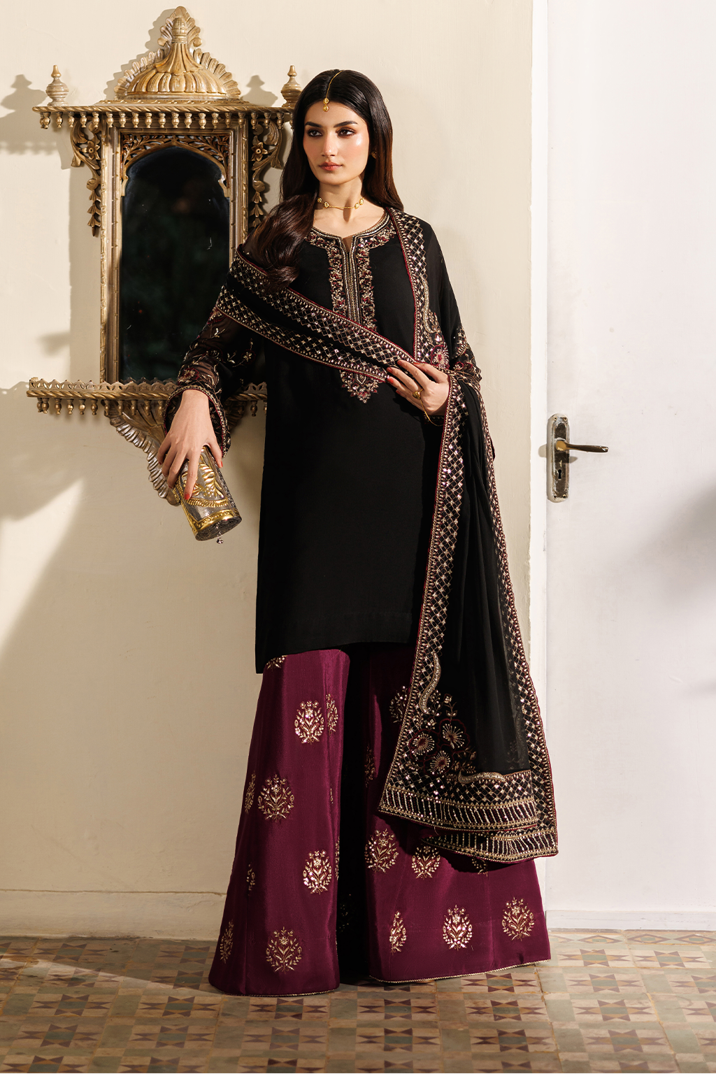 CC-90 Plain Chiffon | NOOR ANGAN SEMI FORMALS | IZNIK