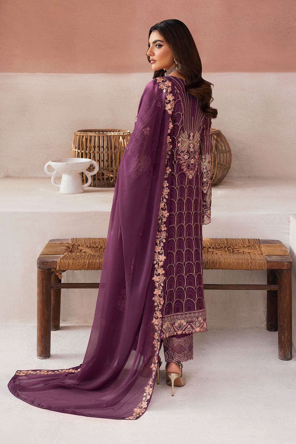 U-112 || Arzoo Chiffon Vol 01 || Ramsha in UK USA UAE online kapraye.com