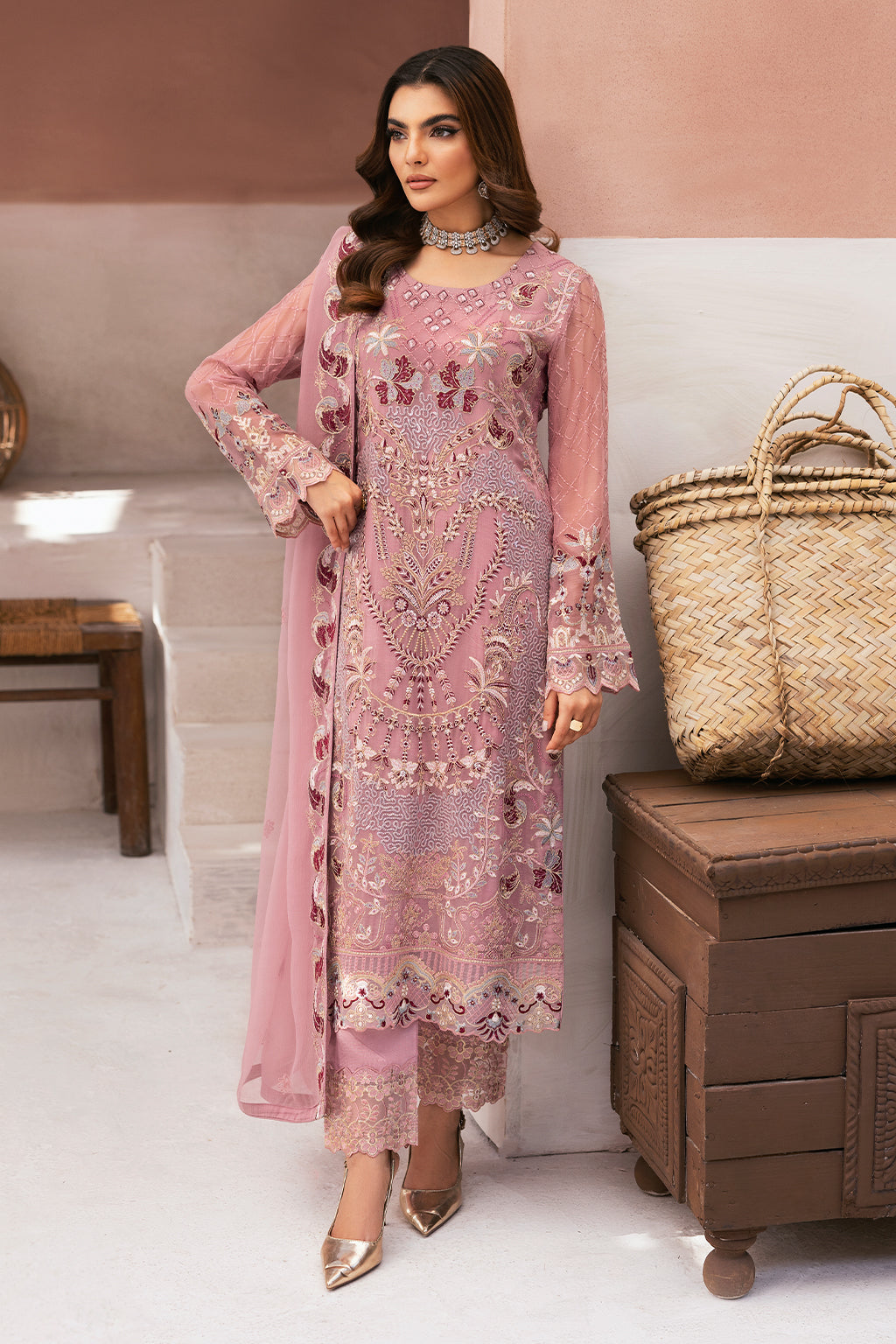 U-109 || Arzoo Chiffon Vol 01 || Ramsha in UK USA UAE online kapraye.com