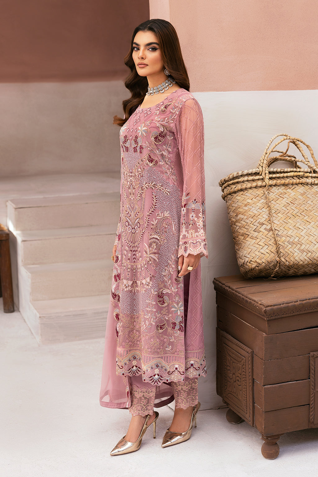 U-109 || Arzoo Chiffon Vol 01 || Ramsha in UK USA UAE online kapraye.com