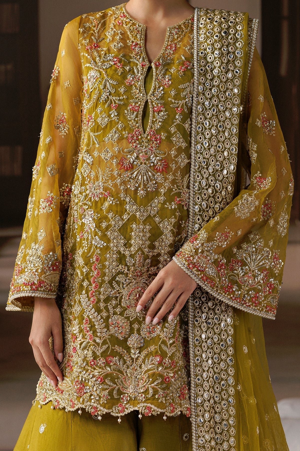 Zarminay | SHEHNAI WEDDING FORMALS26 | AFROZEH