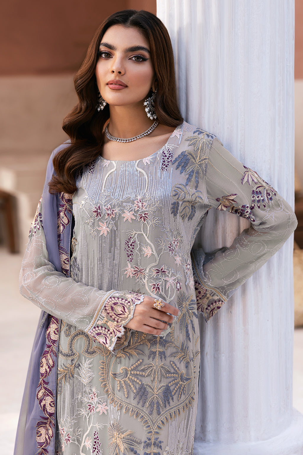 U-102 || Arzoo Chiffon Vol 01 || Ramsha in UK USA UAE online kapraye.com