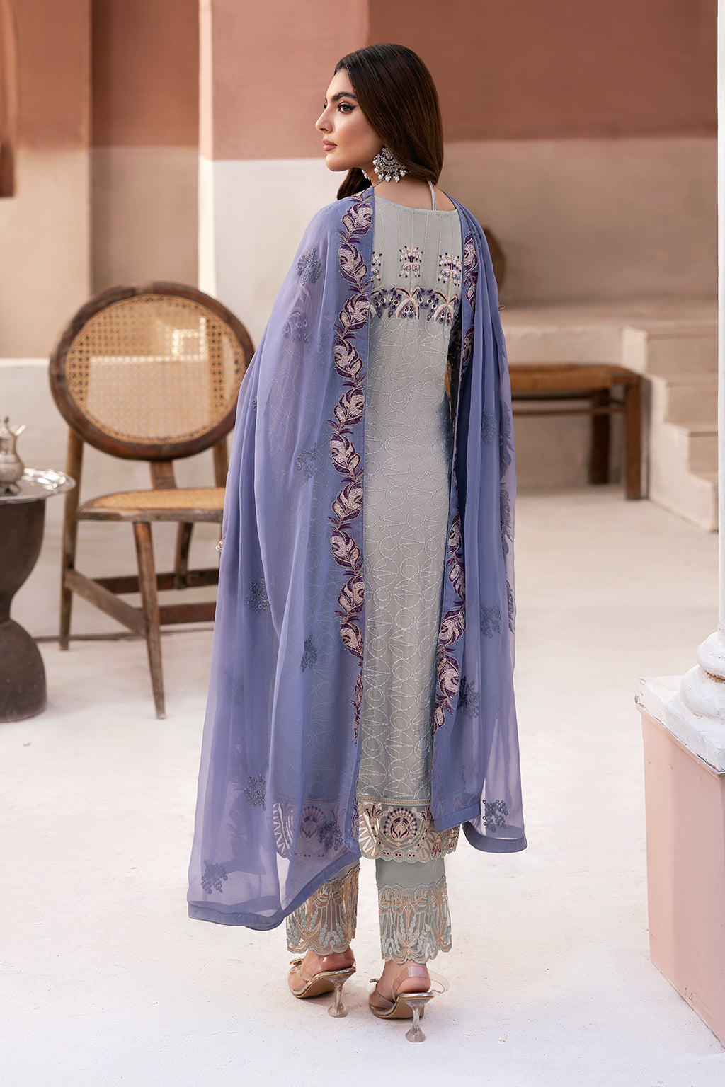 U-102 || Arzoo Chiffon Vol 01 || Ramsha in UK USA UAE online kapraye.com