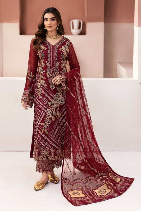 U-106 || Arzoo Chiffon Vol 01 || Ramsha in UK USA UAE online kapraye.com