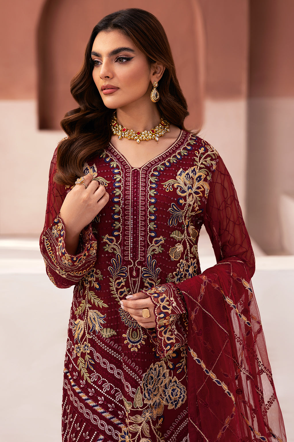 U-106 || Arzoo Chiffon Vol 01 || Ramsha in UK USA UAE online kapraye.com