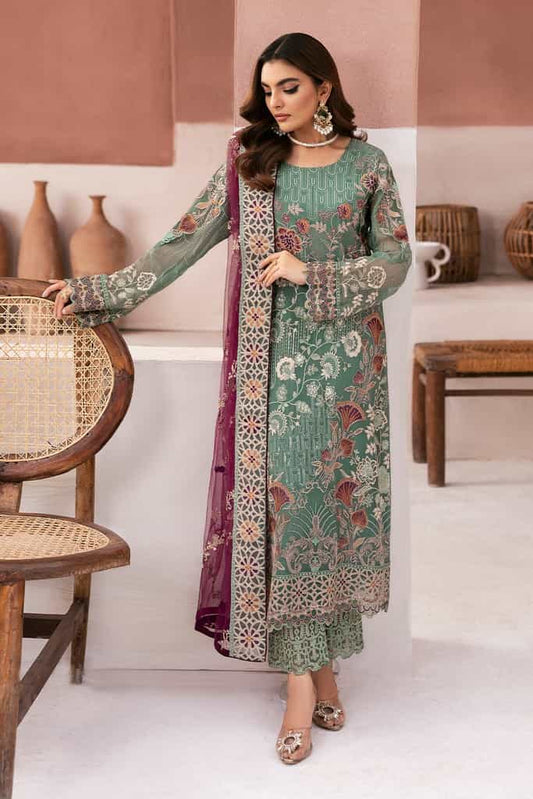 U-103 || Arzoo Chiffon Vol 01 || Ramsha in UK USA UAE online kapraye.com