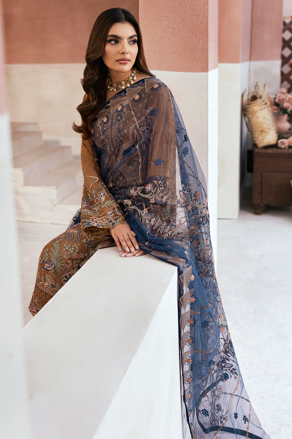 U-110 || Arzoo Chiffon Vol 01 || Ramsha in UK USA UAE online kapraye.com