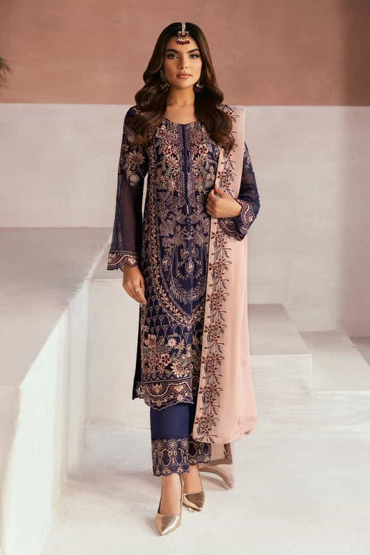 U-104 || Arzoo Chiffon Vol 01 || Ramsha in UK USA UAE online kapraye.com