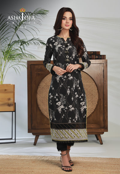 AJBP-60 (1-PC) || BASIC PRINTS VOL 2 || ASIM JOFA in UK USA UAE online kapraye.com