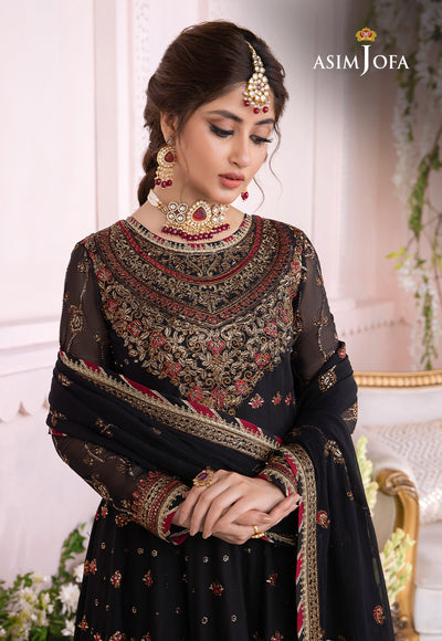 AJCC-06 || CHANDNI LUXURY CHIFFON '23 || ASIM JOFA in UK USA UAE online kapraye.com