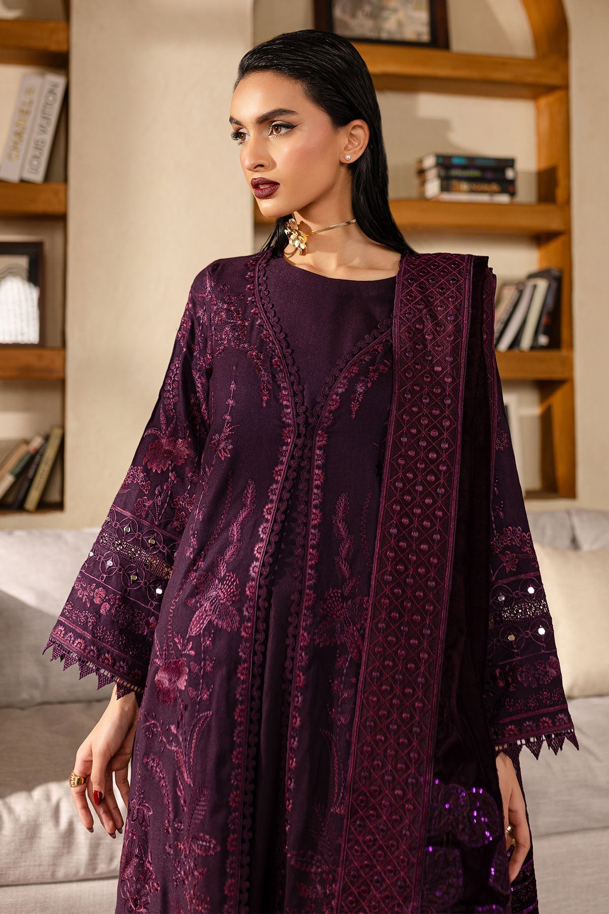 NE-129 | SHAWL COLLECTION | NUREH in UK USA UAE online kapraye.com