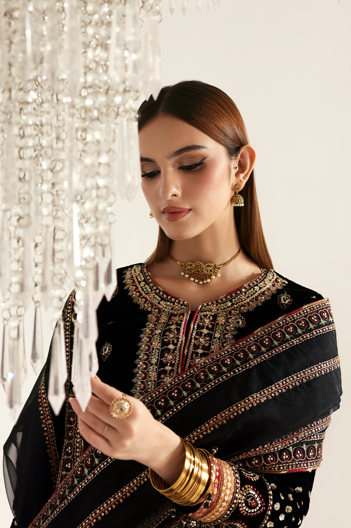 RAZIA | ZARPOSH VELVET COLLECTION | EMAAN ADEEL