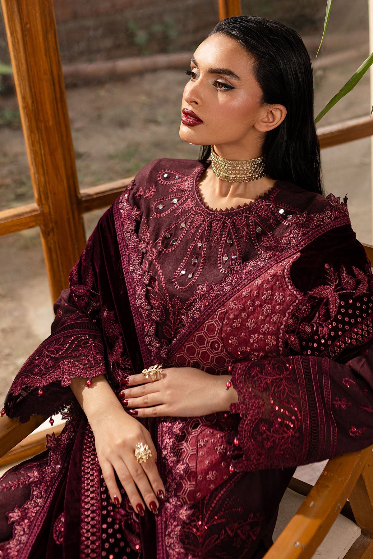 NE-126 | SHAWL COLLECTION | NUREH in UK USA UAE online kapraye.com