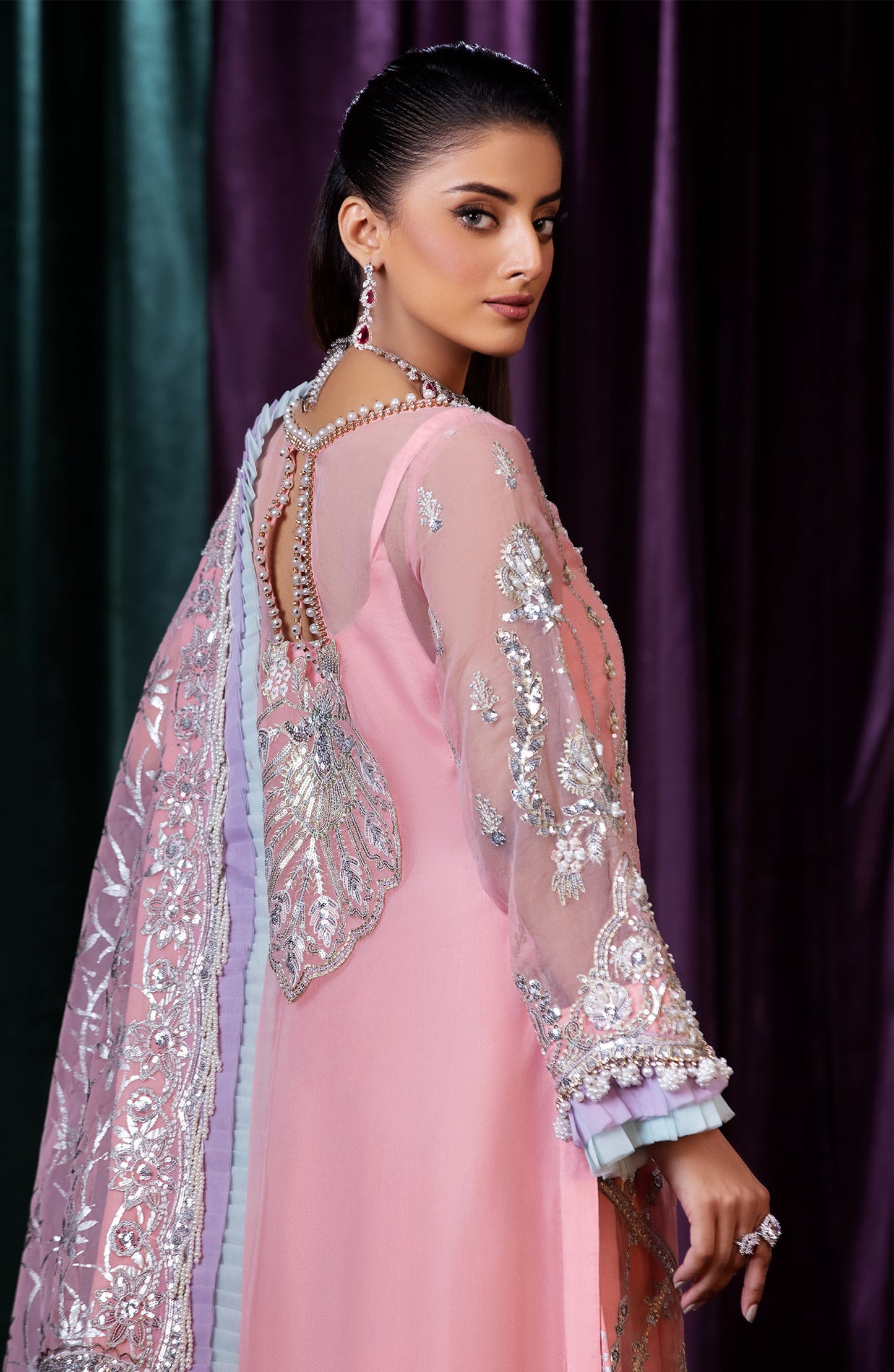 Luxury Formal - Claire (MFG-0030) || Mijwan || MARYUM N MARIA in UK USA UAE online kapraye.com