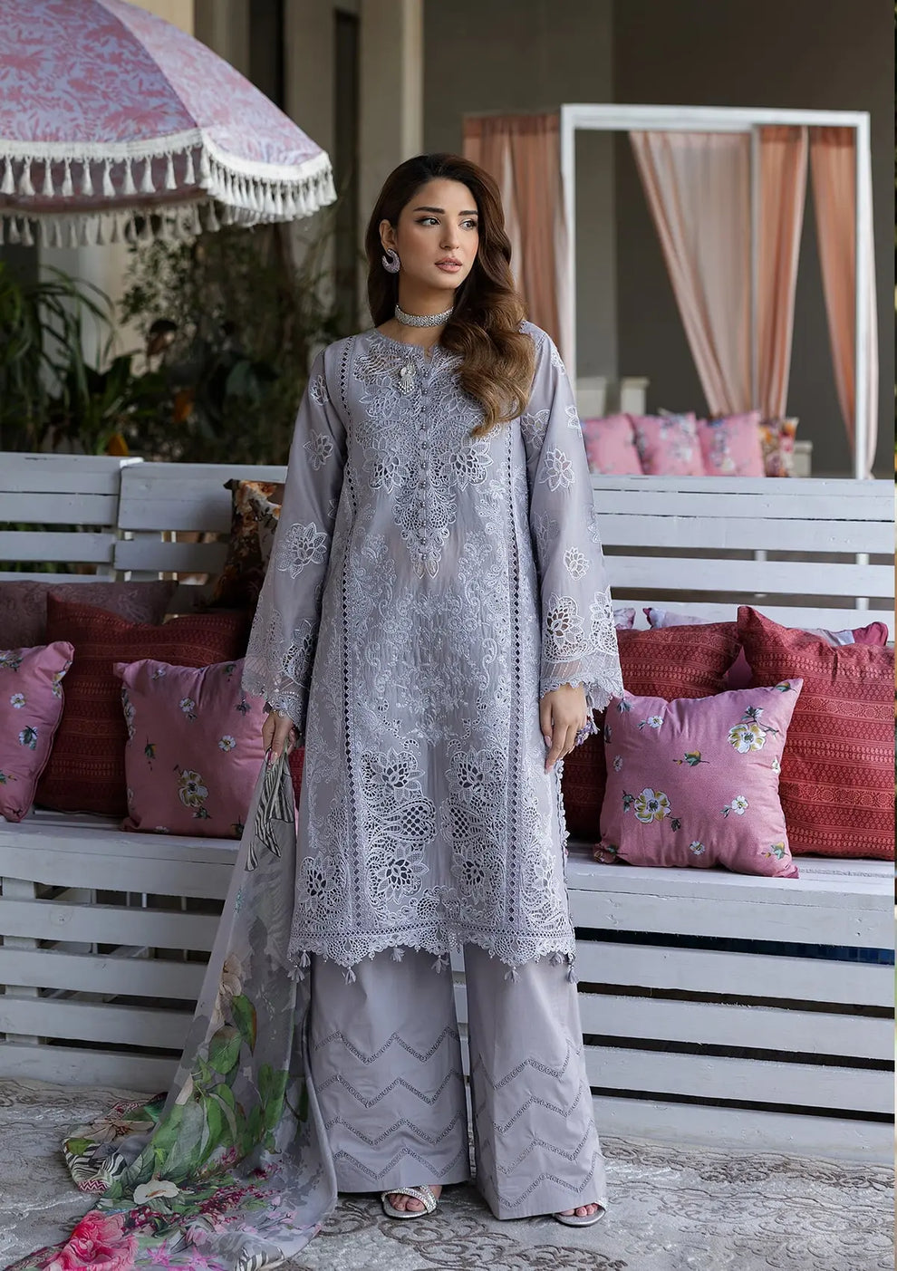 KLR-04 Lilia | KAHF LUXURY LAWN COLLECTION 2025 | KAHF PREMIUM