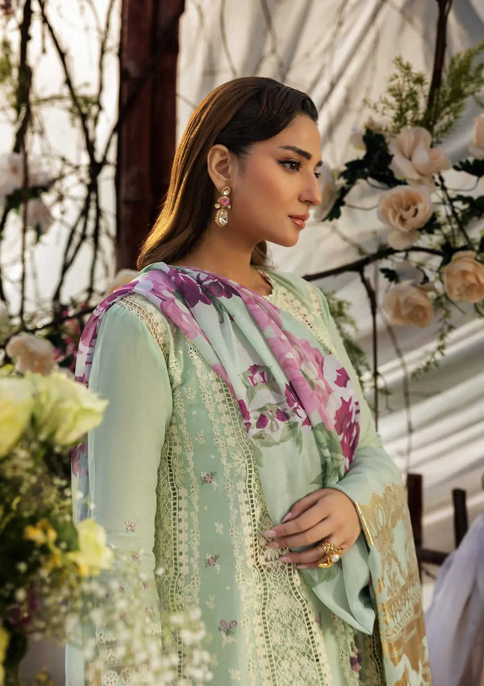 KLR-05 Nora | KAHF LUXURY LAWN COLLECTION 2025 | KAHF PREMIUM