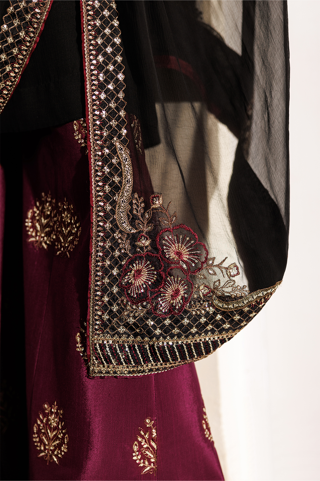 CC-90 Plain Chiffon | NOOR ANGAN SEMI FORMALS | IZNIK