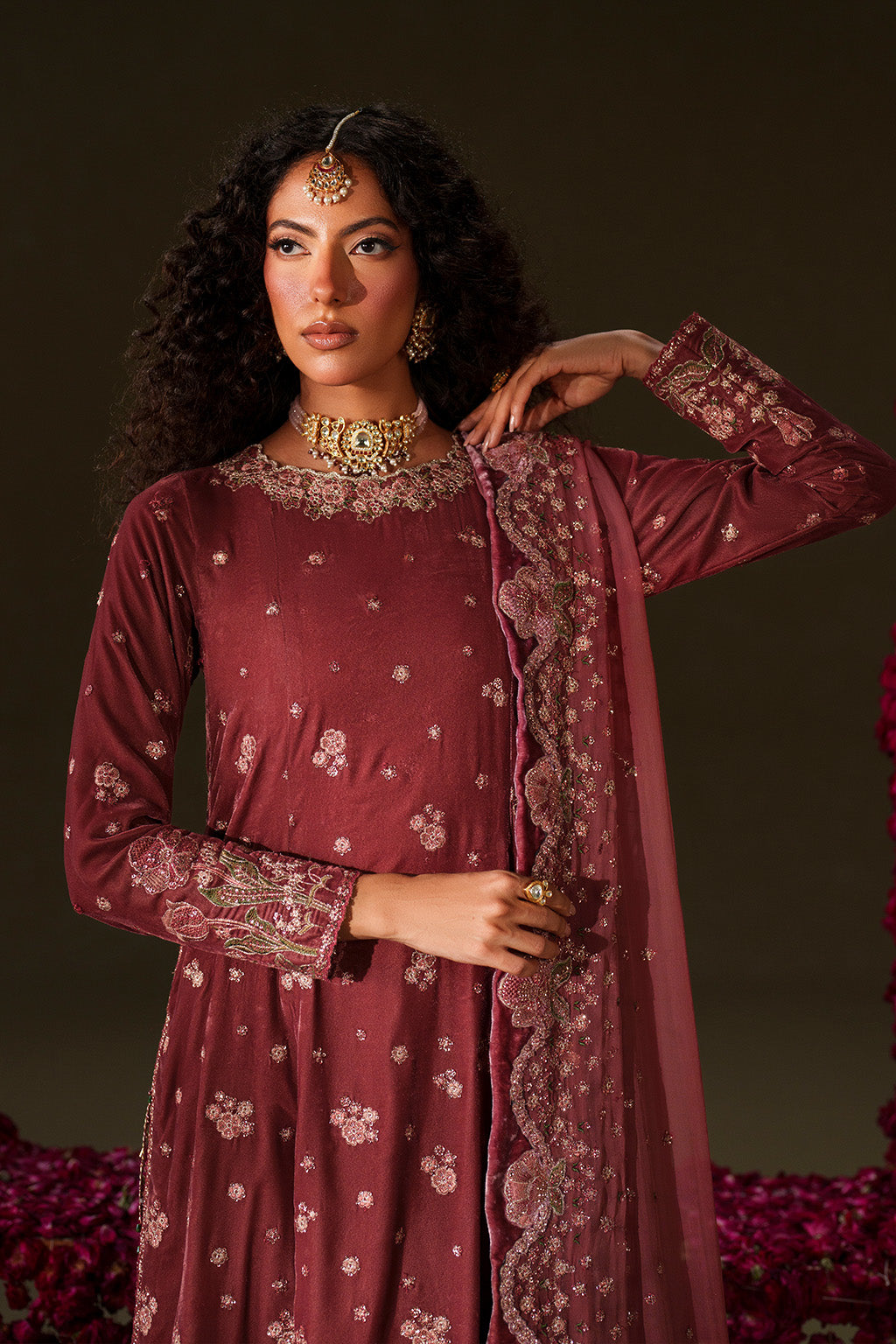 IV-75 Embroidered Velvet | VELVET EDIT II | IZNIK