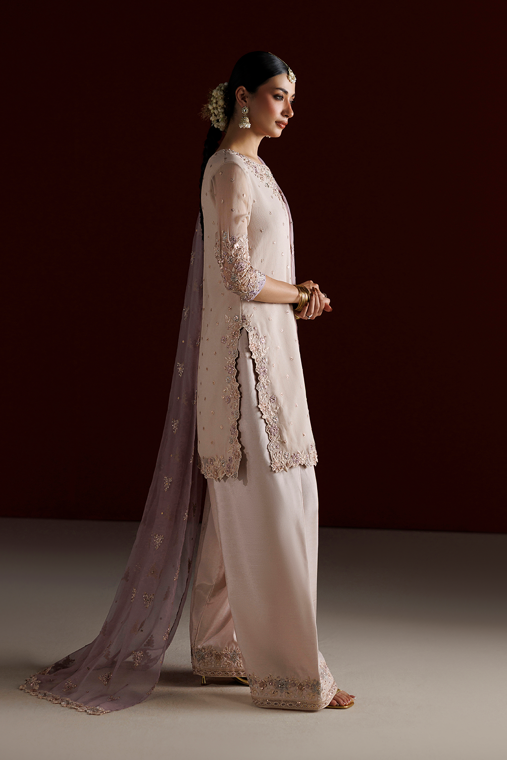 CC-104 Embroidered Chiffon | SEMI FORMALS VOL 1 | IZNIK in UK USA UAE online kapraye.com