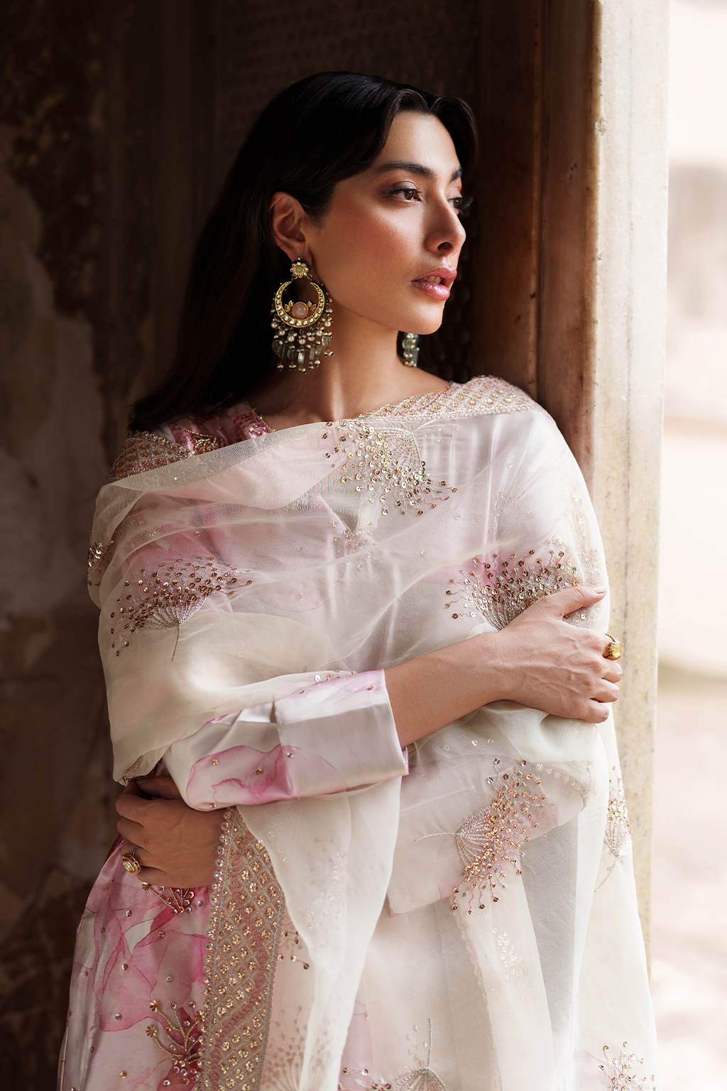 UE-547 Printed Charmeuse | Printed Formals | IZNIK