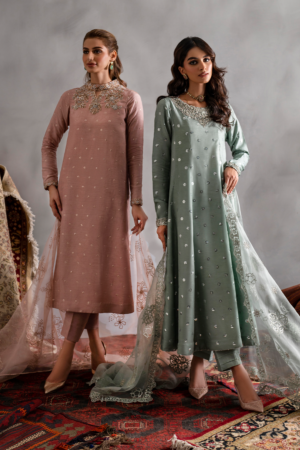 IRS-15 | LUXE RAW SILK | IZNIK in UK USA UAE online kapraye.com