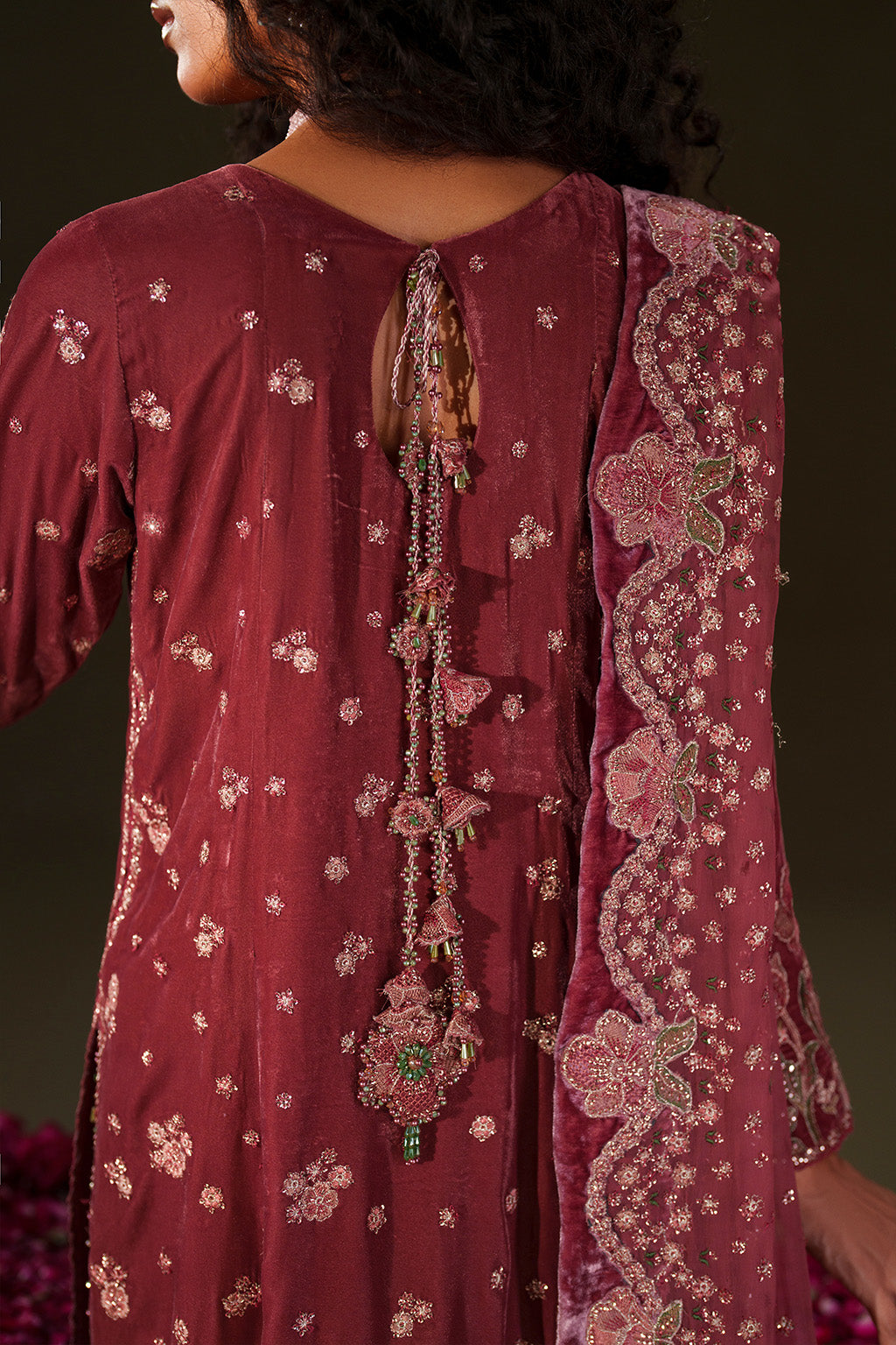 IV-75 Embroidered Velvet | VELVET EDIT II | IZNIK