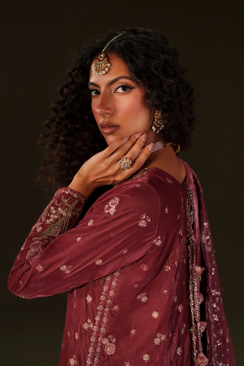 IV-75 Embroidered Velvet | VELVET EDIT II | IZNIK