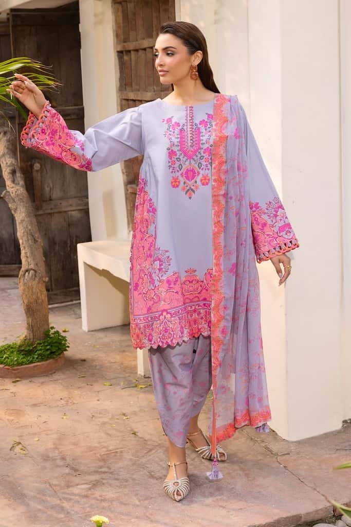 3-PC Unstitched Printed Lawn CP6-06 | C-PRINT VOL-01-2026 | CHARIZMA