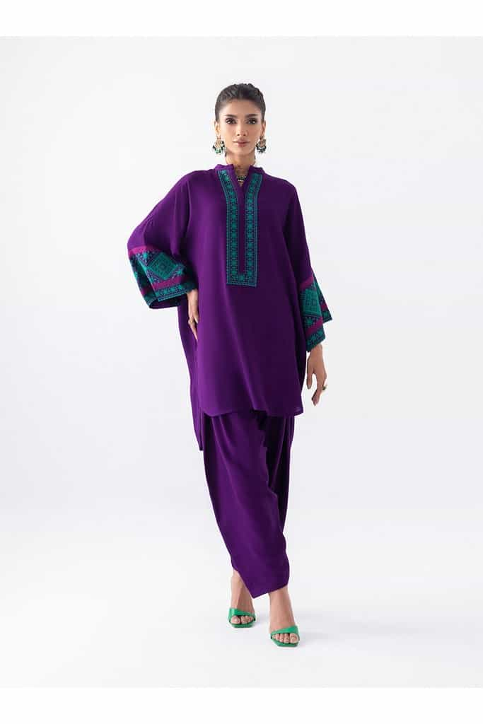 Blushing Plum | Aara Casual Pret | Zainab Chottani in UK USA UAE online kapraye.com