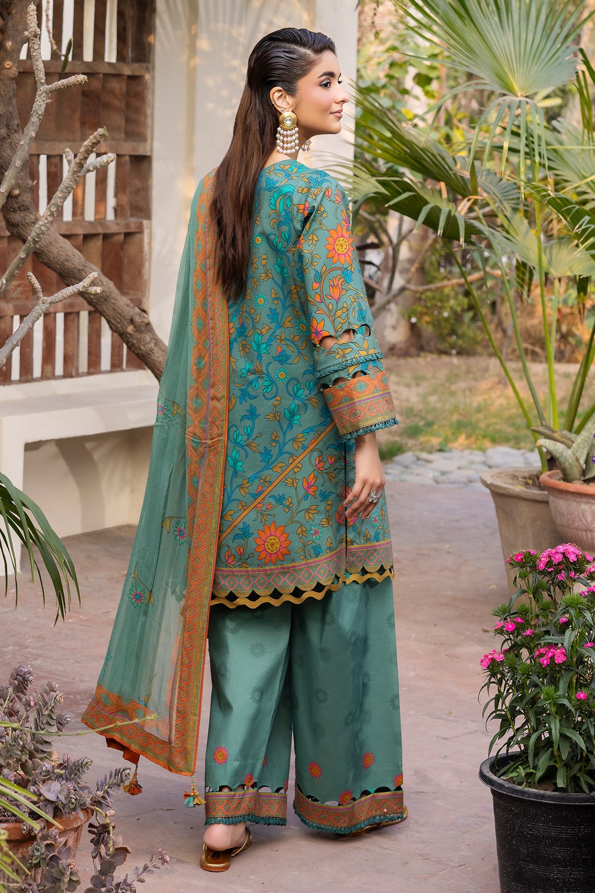 3-PC Unstitched Printed Lawn CP6-03 | C-PRINT VOL-01-2026 | CHARIZMA