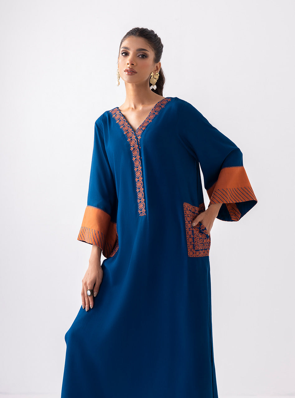 Electric Sapphire | Aara Casual Pret | Zainab Chottani in UK USA UAE online kapraye.com