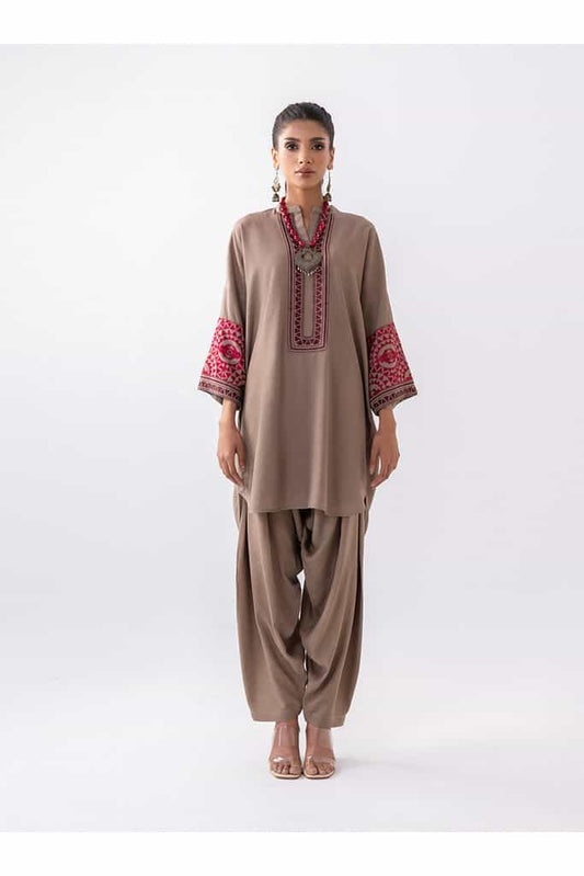 Sandy Beige | Aara Casual Pret | Zainab Chottani