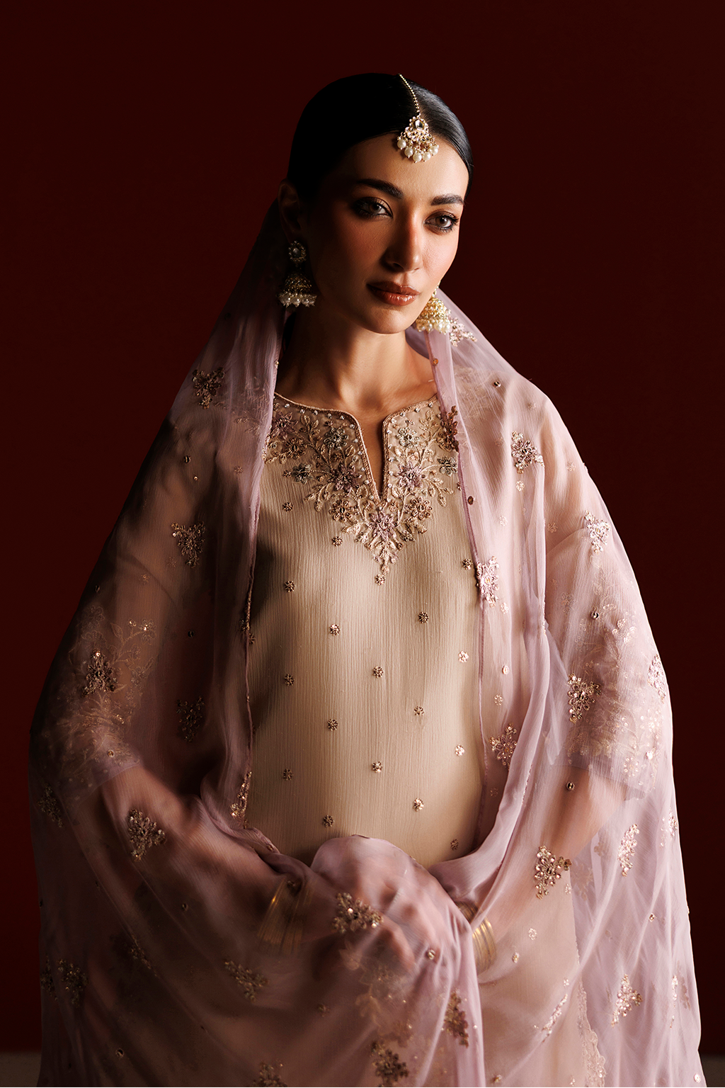 CC-104 Embroidered Chiffon | SEMI FORMALS VOL 1 | IZNIK in UK USA UAE online kapraye.com