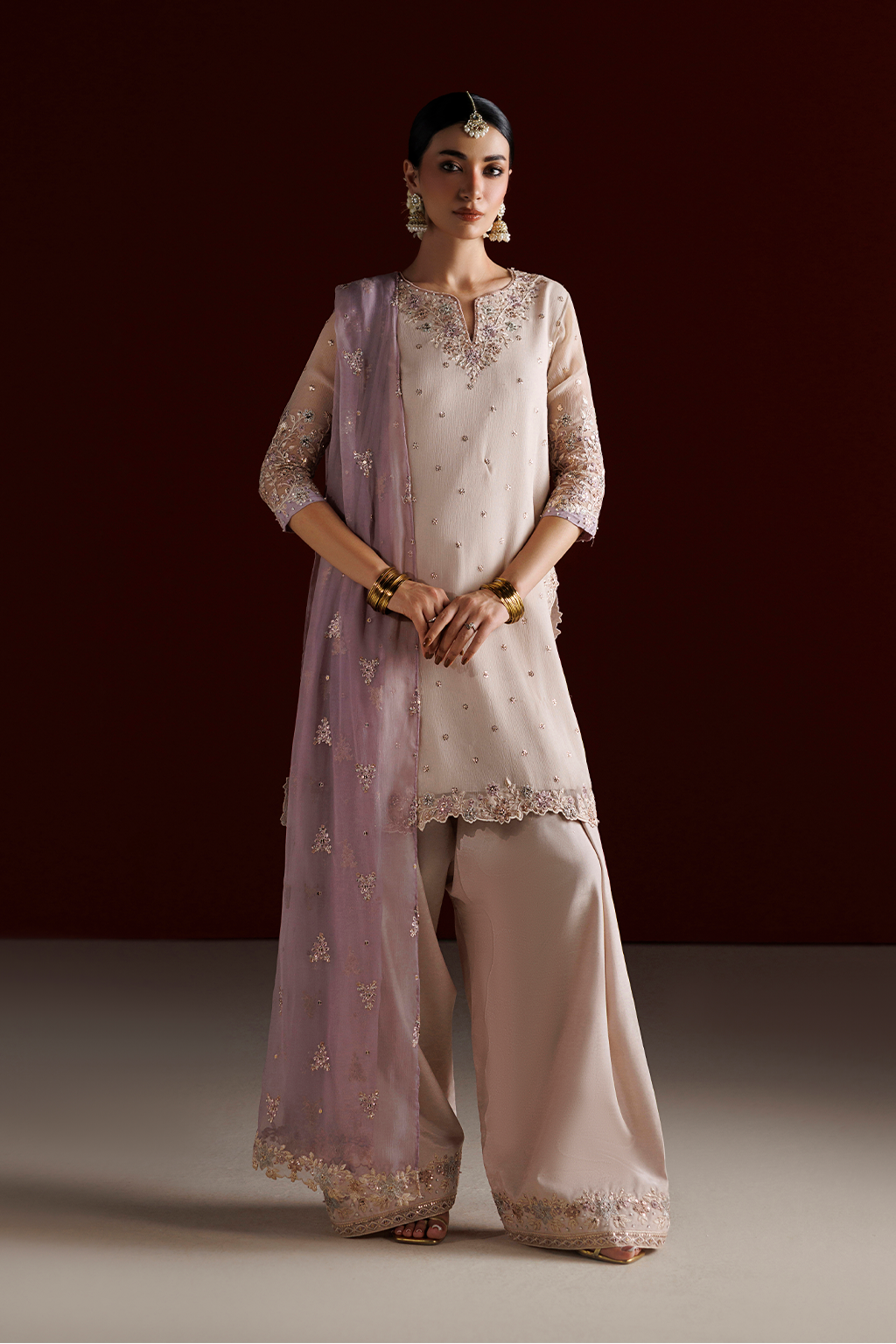CC-104 Embroidered Chiffon | SEMI FORMALS VOL 1 | IZNIK in UK USA UAE online kapraye.com