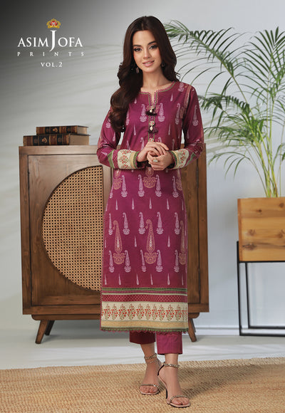 AJBP-57 (1-PC) || BASIC PRINTS VOL 2 || ASIM JOFA in UK USA UAE online kapraye.com