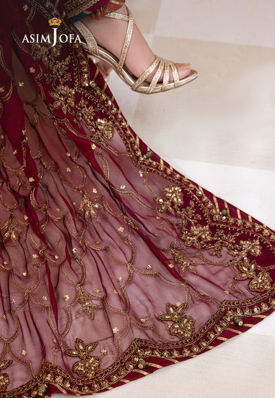 AJCC-01 || CHANDNI LUXURY CHIFFON '23 || ASIM JOFA in UK USA UAE online kapraye.com