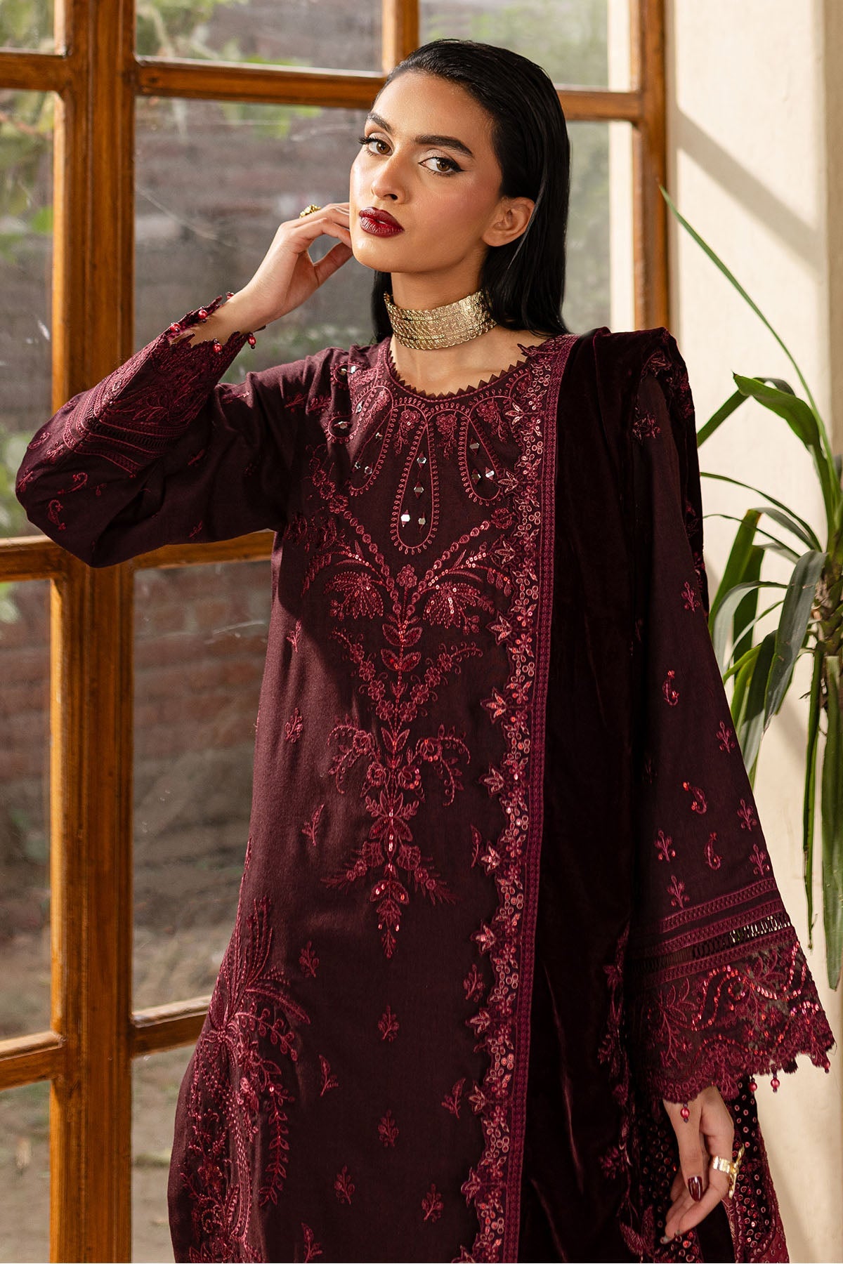 NE-126 | SHAWL COLLECTION | NUREH in UK USA UAE online kapraye.com