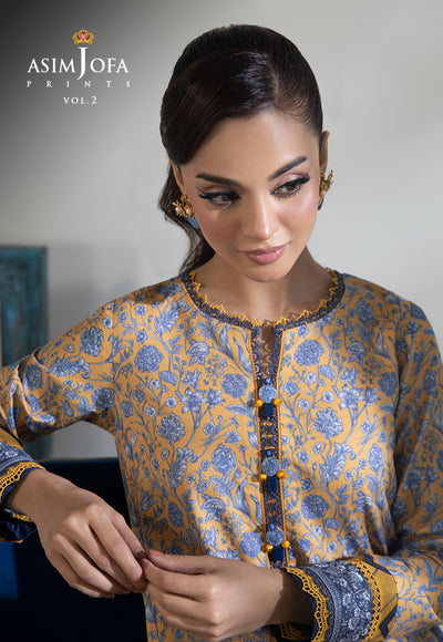 AJBP-56 (1-PC) || BASIC PRINTS VOL 2 || ASIM JOFA in UK USA UAE online kapraye.com