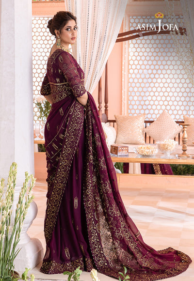 AJCC-05 || CHANDNI LUXURY CHIFFON '23 || ASIM JOFA in UK USA UAE online kapraye.com