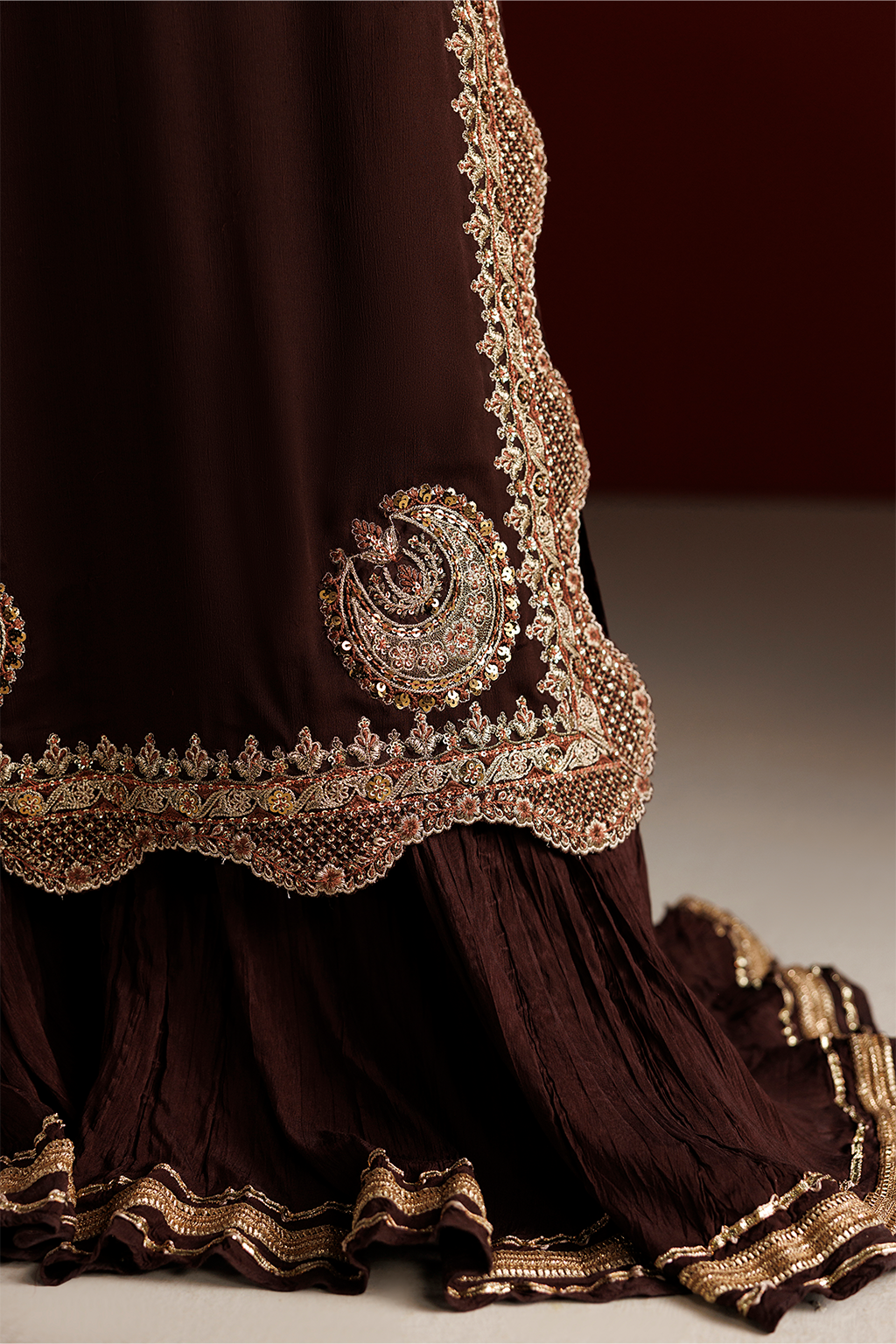 CC-113 Embroidered Chiffon | SEMI FORMALS VOL 1 | IZNIK in UK USA UAE online kapraye.com