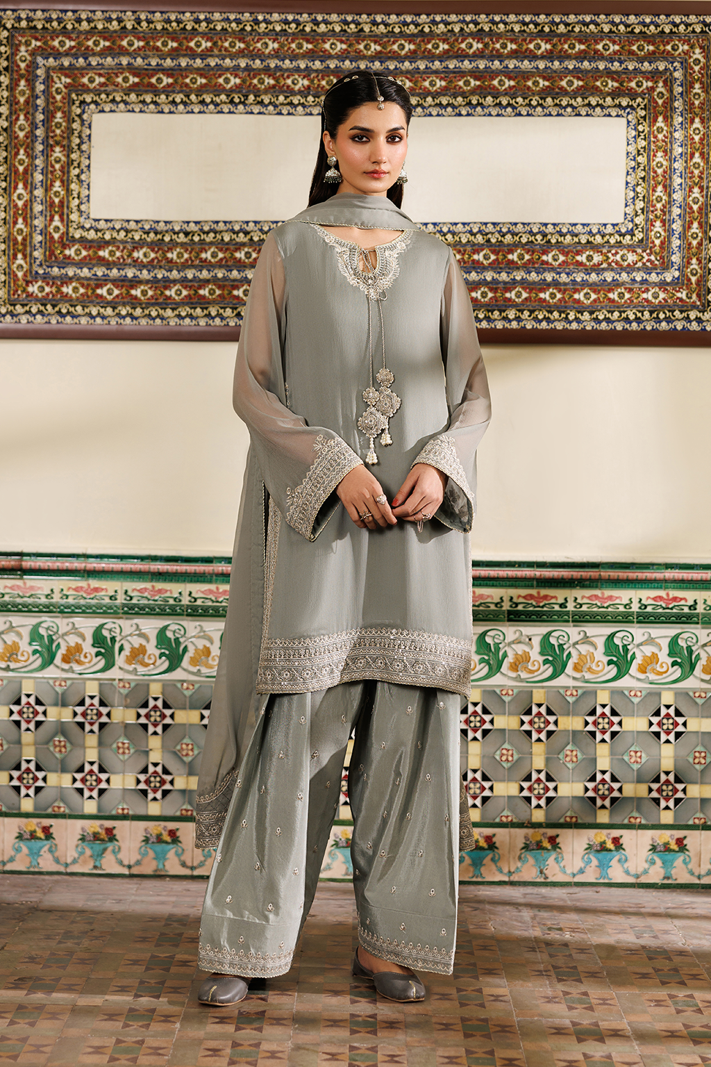 CC-91 Plain Chiffon | NOOR ANGAN SEMI FORMALS | IZNIK