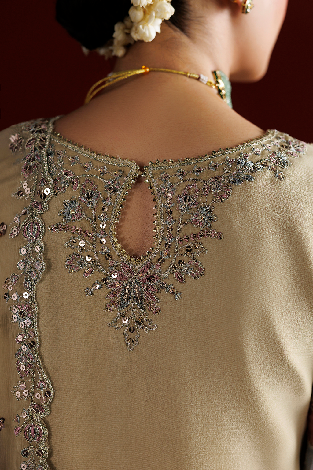 CC-108 Embroidered Chiffon | SEMI FORMALS VOL 1 | IZNIK in UK USA UAE online kapraye.com