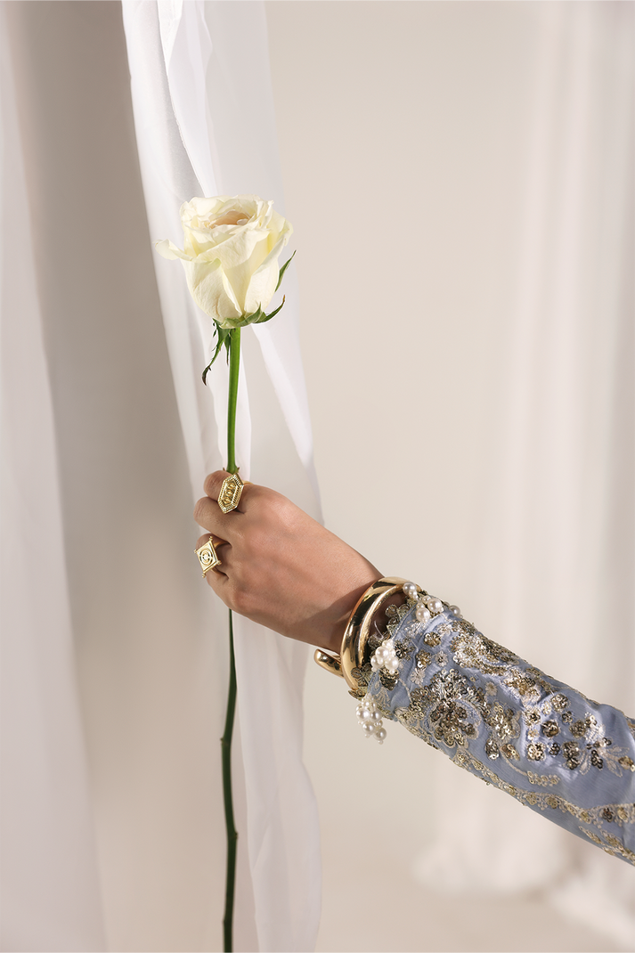 OPULENT OASIS | SEREIN LUXE SILK | EMAAN ADEEL